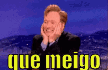 Conan O'Brien / Que Meigo / Fofura / Que Amor / Fofinho / Meiguice GIF - Conan O Brien How Cute Cute GIFs