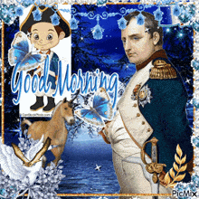 Good Morning Napoleon GIF - Good Morning Napoleon Picmix GIFs