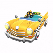 yellow taxi taxi mario kart mario kart tour yellow