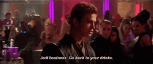 Jedi Business Anakin GIF - Jedi Business Anakin Go Back To Your Drinks GIFs
