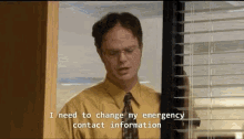 The Office Dwight GIF - The Office Dwight Emergency GIFs