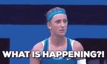 What Is Happening Victoria Azarenka GIF - What Is Happening Victoria Azarenka Tennis GIFs