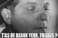 T'As De Beaux Yeux Tu Sais GIF - Jean Gabin Beaux Yeux GIFs