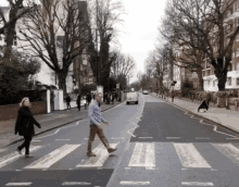 Abbey Road The Beatles GIF - Abbey Road The Beatles Crosswalk GIFs