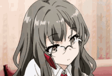 Discord Pfp Eyeglasses GIF - Discord Pfp Eyeglasses Anime GIFs