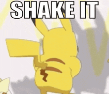 Pikachu Pokemon GIF - Pikachu Pokemon Shake GIFs