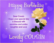 Cousin Happy Birthday GIF - Cousin Happy Birthday Celebrate GIFs