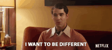 I Want To Be Different Darren Criss GIF - I Want To Be Different Darren Criss Raymond Ainsley GIFs