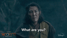 What Are You Sol GIF - What Are You Sol Star Wars The Acolyte GIFs