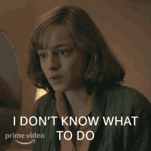 I Dont Know What To Do Younger Marion GIF - I Dont Know What To Do Younger Marion Emma Corrin GIFs