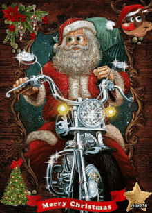 Santa Claus Merry Christmas GIF - Santa Claus Merry Christmas Funny Santa GIFs