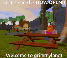 grimmyland grimmy roblox amusement park