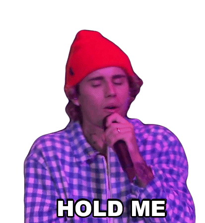 Hold Me Justin Bieber Sticker - Hold Me Justin Bieber Lonely Song Stickers
