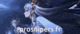 a picture of a girl with long hair and the words prosnipers fr on the bottom