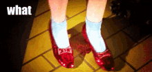 Red Slippers GIF - Whatarethose Wizardofoz GIFs