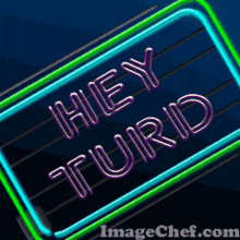 Turd Hey Turd GIF - Turd Hey Turd Neon Light GIFs