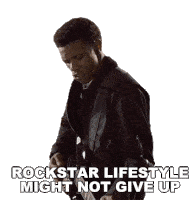 Rockstar Lifestyle Might Not Give Up Julius Dubose Sticker - Rockstar Lifestyle Might Not Give Up Julius Dubose A Boogie Wit Da Hoodie Stickers