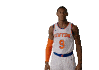 a basketball player with the number 9 on his jersey
