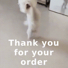Thank You For Your Order GIF - Thank You For Your Order GIFs