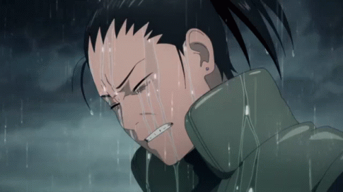 shikamaru crying gif