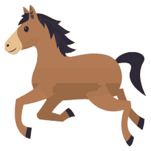 horse nature joypixels fast animal