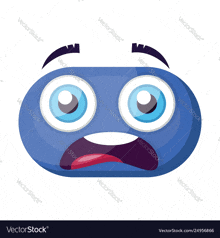 Blue Blue Guy GIF - Blue Blue Guy Blue Emoji GIFs