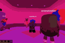 a screenshot of a video game with the name rachide visible