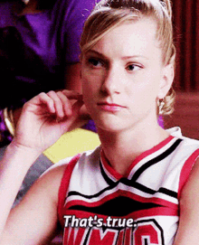 Glee Brittany Pierce GIF - Glee Brittany Pierce Thats True GIFs