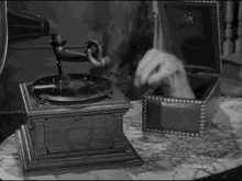 Music Addams Family GIF - Music Addams Family Record Player GIFs