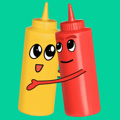 Ketchup And Mustard GIFs | Tenor