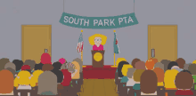 Pta President GIF - Pta Pta Meeting South Park GIFs