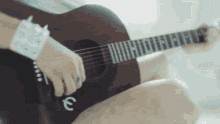 Yungblud Cotton Candy Yungblud Guitar GIF - Yungblud Cotton Candy Yungblud Guitar Yungblud Acoustic GIFs