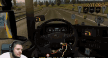 Neallive Truck Sim GIF - Neallive Truck Sim Cant Stay On The Road GIFs
