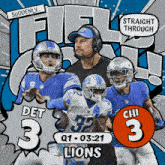 Chicago Bears (3) Vs. Detroit Lions (3) First Quarter GIF - Nfl National Football League Football League GIFs