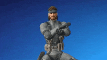 Solid Snake Fortnite GIF - Solid Snake Fortnite Gangnam Style GIFs