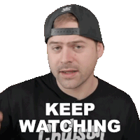 Keep Watching Jared Dines Sticker - Keep Watching Jared Dines Stay Tuned Stickers