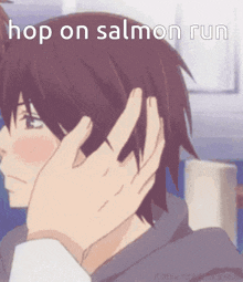 Salmon Run Hop On Salmon Run GIF - Salmon Run Hop On Salmon Run Kanye West GIFs