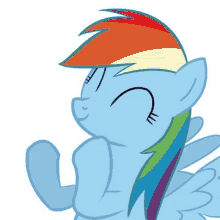 Mlp Rainbow Dash GIF - Mlp Rainbow Dash Cute GIFs