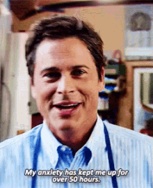 When You'Re Waiting For Your Date GIF - Rob Lowe Parks And Rec Anxious GIFs