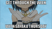 Sayaka Thursday GIF - Sayaka Thursday GIFs