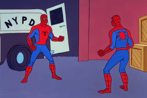 Spider Man Pointing Meme GIF - Spider Man Pointing Meme Double Identity -  Discover & Share GIFs
