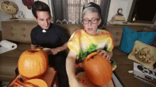 Yolo GIF - Tyler Oakley Pumpkin Carving GIFs