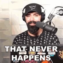 That Never Happens Keemstar GIF - That Never Happens Keemstar That Never Occurs GIFs