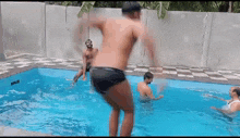 Jump Swimming GIF - Jump Swimming Swimming Pool GIFs