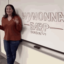 Wynonna Earp Emily Andras GIF - Wynonna Earp Emily Andras Safe GIFs