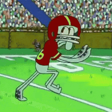Super Bowl Spongbob GIF - Super Bowl Spongbob Run GIFs