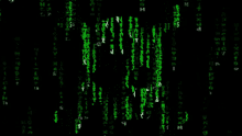 Matrix Skull GIF - Matrix Skull Jolly Roger GIFs