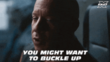 You Might Want To Buckle Up Dominic Toretto GIF - You Might Want To Buckle Up Dominic Toretto Vin Diesel GIFs