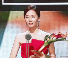 Baeksang Best Actress GIF - Baeksang Best Actress Yumjungah GIFs