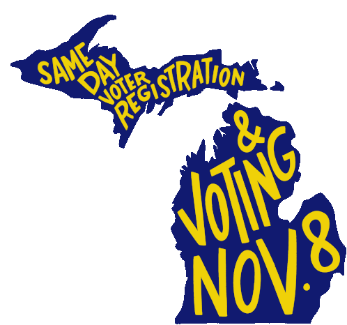 Vote Heysp Sticker - Vote Heysp Michigan Election Stickers